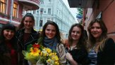 Лиза Боярская с поклонницей